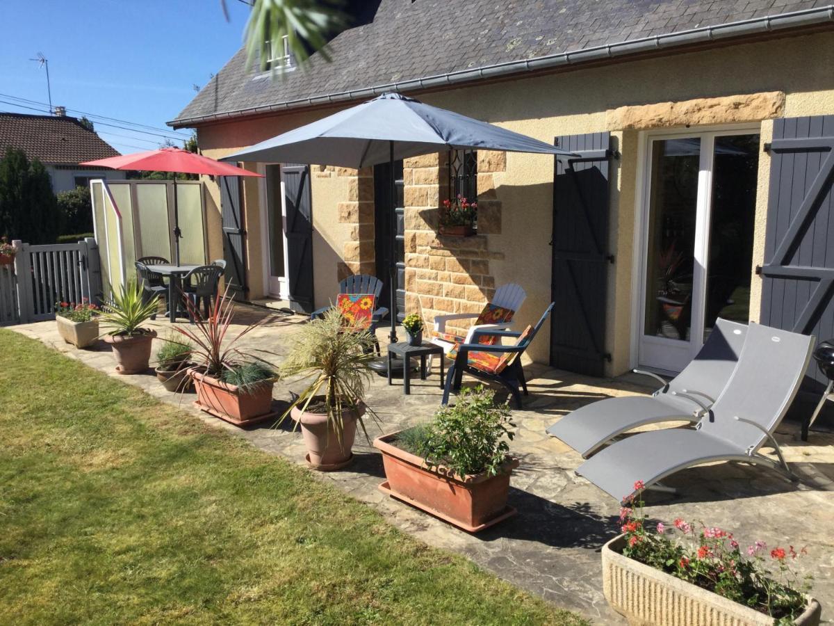 Coup De Coeur Assure ! Calm Comme A La Maison ! Maison Spacieuse Avec Grande Terrasse Pour 2 A 5 Personnes Proximite Granville Et Mer Avec Wifi Et Parking Gratuits Exteriör bild