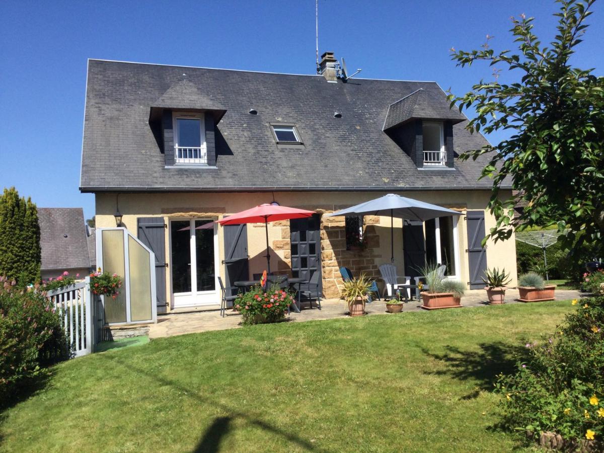 Coup De Coeur Assure ! Calm Comme A La Maison ! Maison Spacieuse Avec Grande Terrasse Pour 2 A 5 Personnes Proximite Granville Et Mer Avec Wifi Et Parking Gratuits Exteriör bild