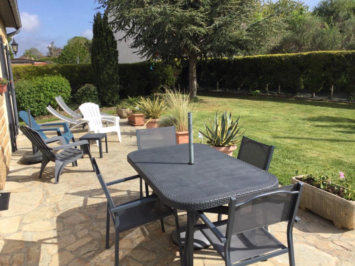 Coup De Coeur Assure ! Calm Comme A La Maison ! Maison Spacieuse Avec Grande Terrasse Pour 2 A 5 Personnes Proximite Granville Et Mer Avec Wifi Et Parking Gratuits Exteriör bild